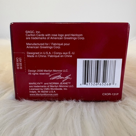 Marilyn Monroe Carlton Cards Heirloom Collection “Vintage Marilyn” - Picture 3 of 4